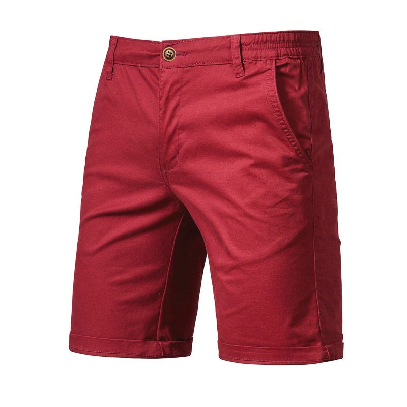 Men's Slim-Fit 5-Inch Cargo Shorts – Cotton Casual Summer Shorts (Plus Sizes) | ST019