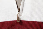 Men’s Half-Zip Stand Collar Knit Sweater – Colorblock Casual Pullover | SW135