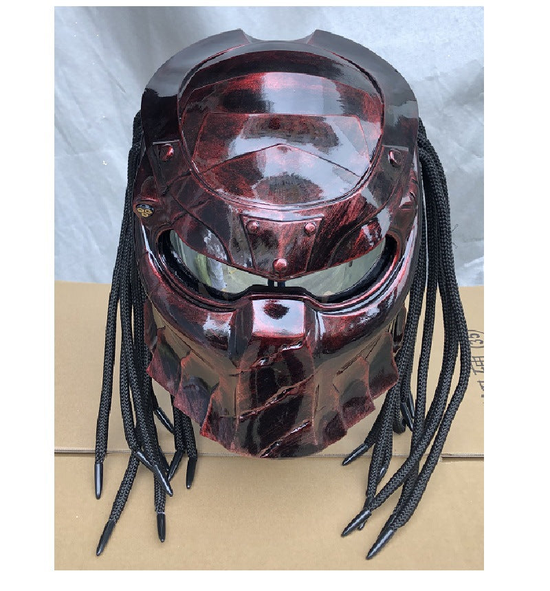 Full Face Motorcycle Helmet Stylish 3-Layer Protective Helmet Predator Evo Motorcycle Helmet PC+ABS High Security Safety Helmet | 883-2