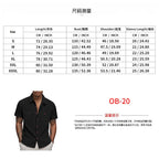Men's Heavyweight Corduroy-Texture Work Shirt - 2025 Summer Relaxed Fit Casual Top | YH-OB20