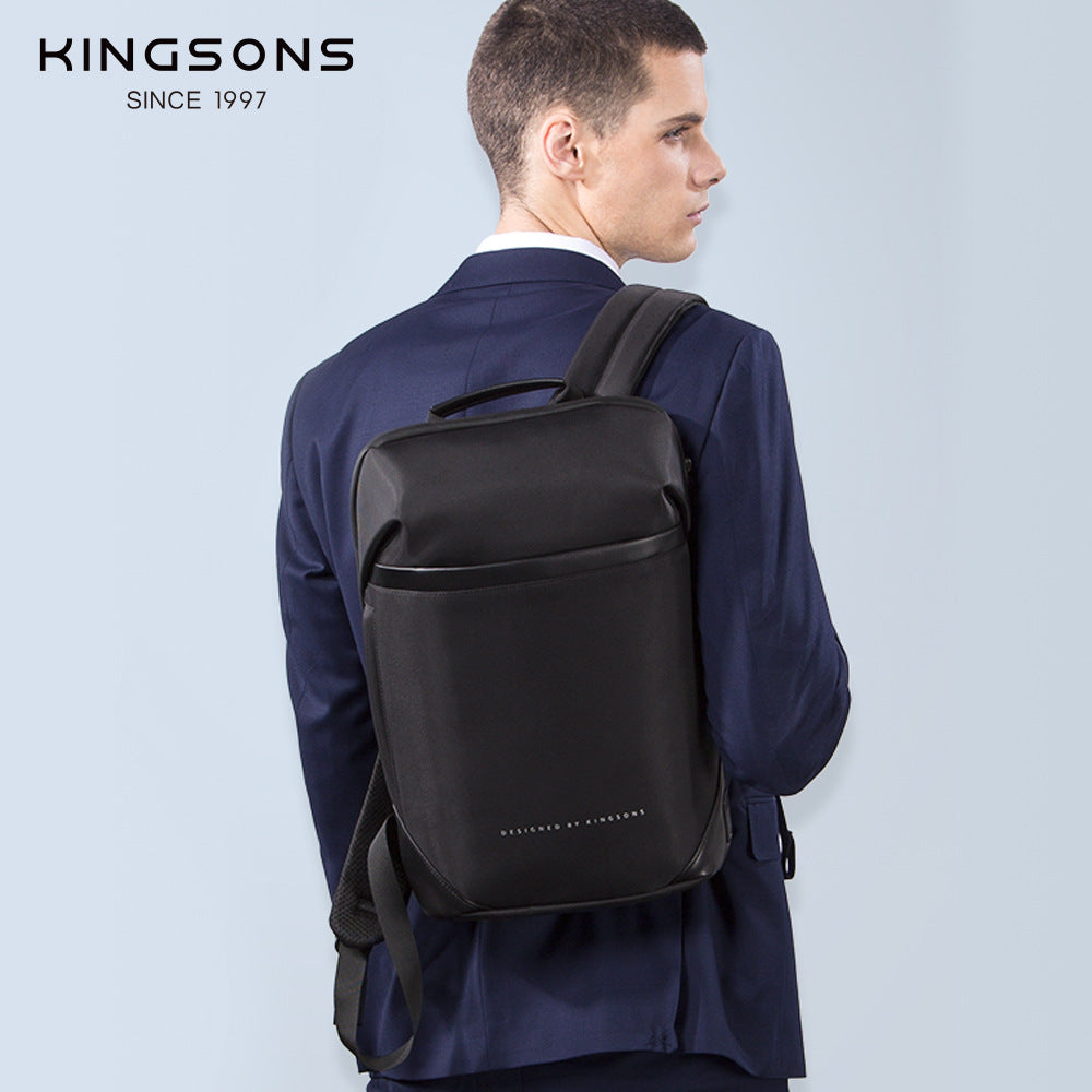 Kingsons Slim Business Backpack – Waterproof, Anti-Theft, Laptop Bag | 3210