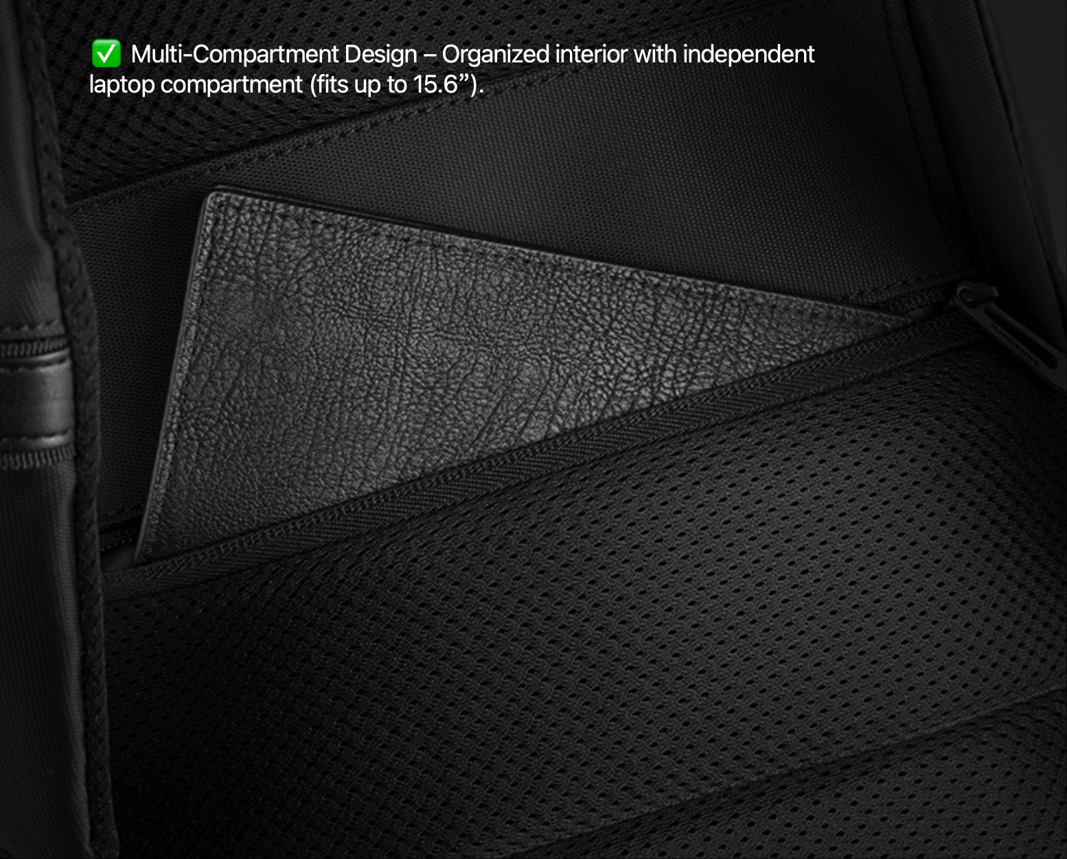 Kingsons Slim Business Backpack – Waterproof, Anti-Theft, Laptop Bag | 3210