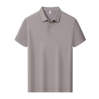 100-Count Mercerized Cotton Polo Shirt | Antibacterial & Cooling | Unisex Summer Short Sleeve Polo Tee | L11-8230
