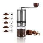 Portable Manual Coffee Grinder – Stainless Steel Hand-Crank Coffee Mill with Ceramic Burr for Home & Outdoor Brewing | 1070165