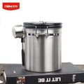 Stainless Steel Coffee Canister – Airtight Storage with CO₂ Valve & Date Tracker (1.5L / 1.8L) | NB-MFG