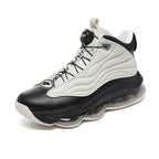Men’s High-Top Basketball Shoes with Rotating Strap & Air Cushion – Street Sport Sneakers | A329