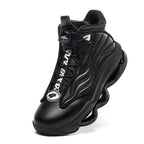 Men’s High-Top Basketball Shoes with Rotating Strap & Air Cushion – Street Sport Sneakers | A329