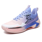 Men's Colorful Flying Woven Basketball Sneakers High Elastic Breathable Running Shoes | 6805