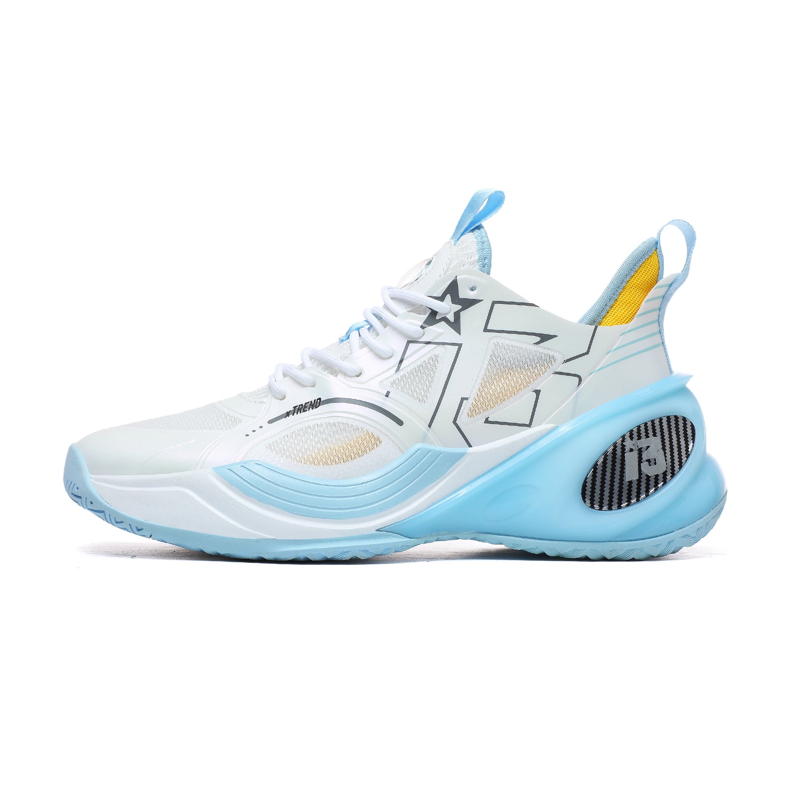 Men’s High-Performance Basketball Shoes – Seamless Knit Court Sneakers | A500