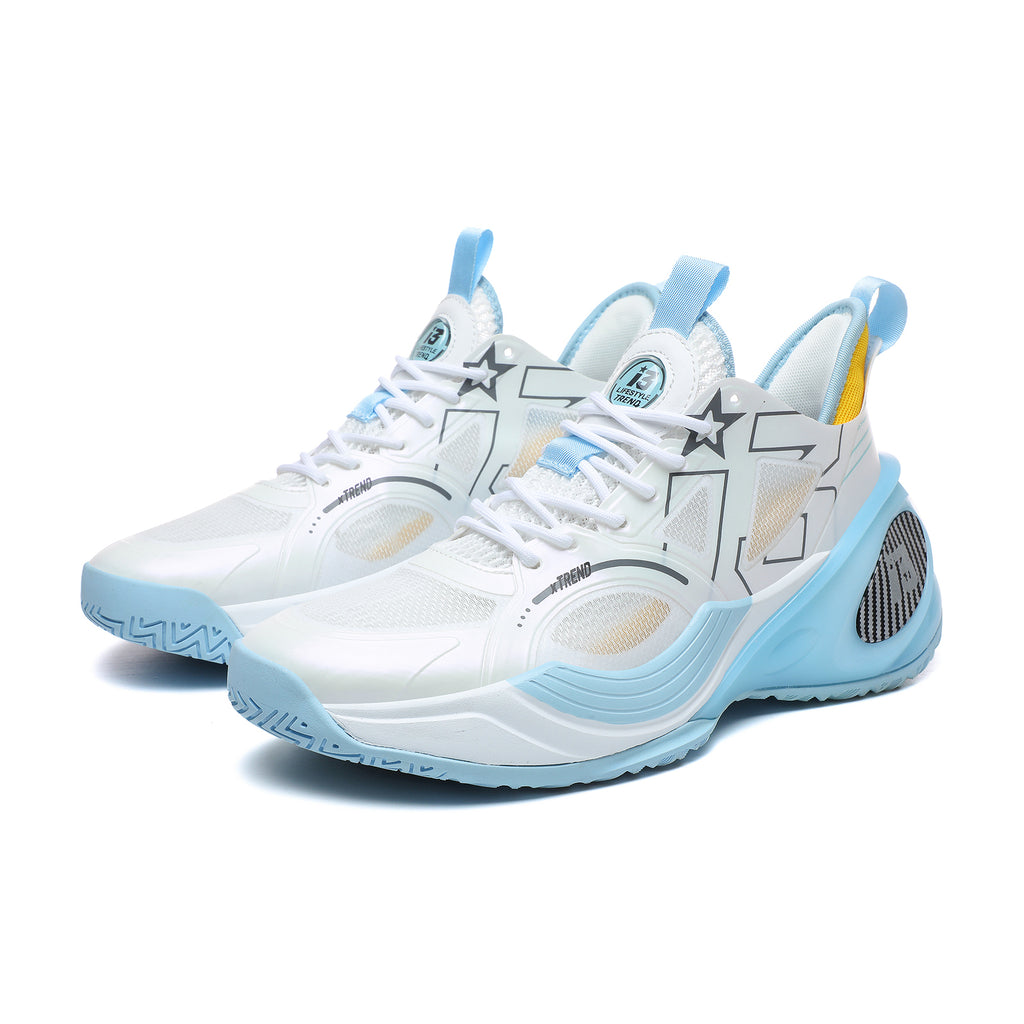 Men’s High-Performance Basketball Shoes – Seamless Knit Court Sneakers | A500