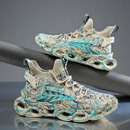Men's Flyknit Sports AIRMAX Shoes Breathable Blade Running Shoes with Trendy Mesh Design | 2188
