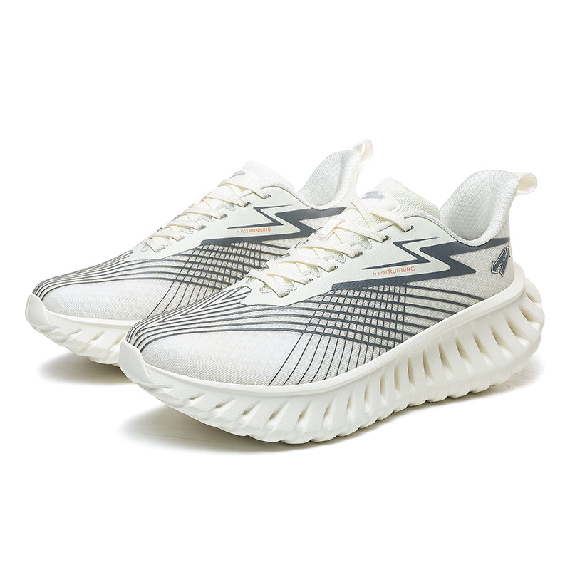 Unisex Breathable Running Sneakers – Lightweight Flyknit Trainers | A526