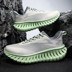 Unisex Breathable Running Sneakers – Lightweight Flyknit Trainers | A526