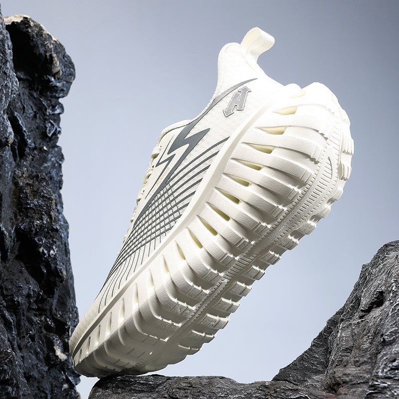 Unisex Breathable Running Sneakers – Lightweight Flyknit Trainers | A526