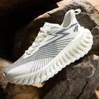 Unisex Breathable Running Sneakers – Lightweight Flyknit Trainers | A526