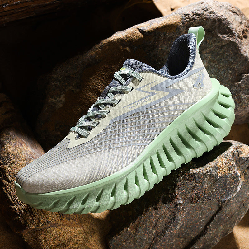 Unisex Breathable Running Sneakers – Lightweight Flyknit Trainers | A526