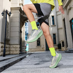 Unisex Breathable Running Sneakers – Lightweight Flyknit Trainers | A526