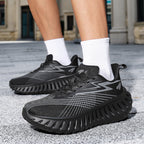 Unisex Breathable Running Sneakers – Lightweight Flyknit Trainers | A526