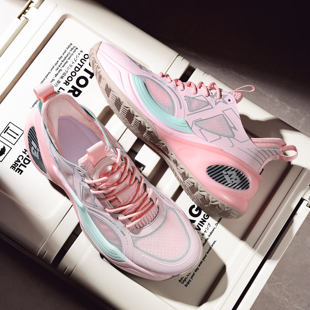 Men’s High-Performance Basketball Shoes – Seamless Knit Court Sneakers | A500