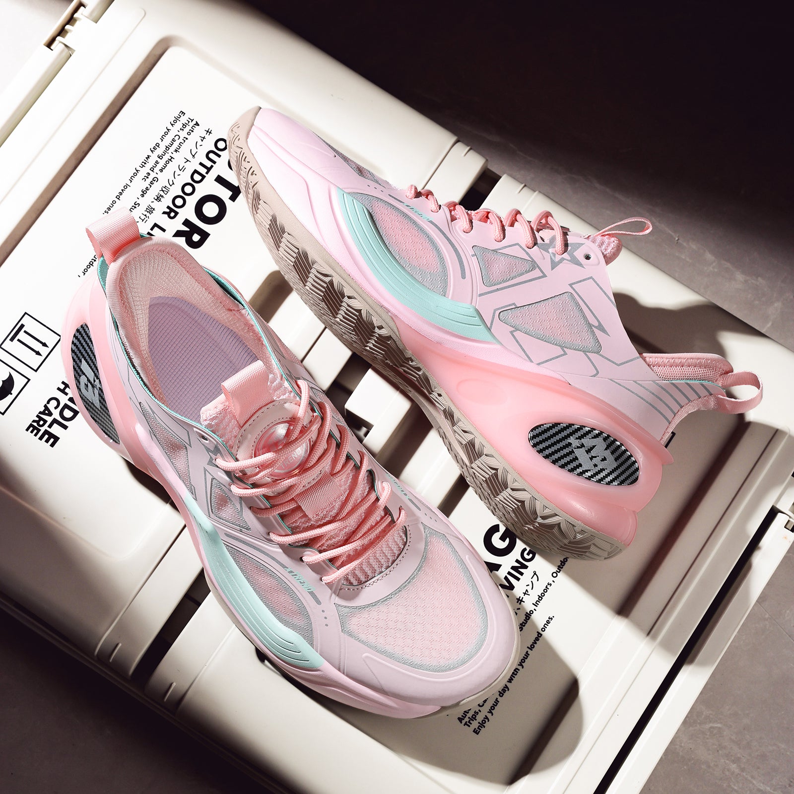 Men’s High-Performance Basketball Shoes – Seamless Knit Court Sneakers | A500