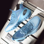 Men’s High-Performance Basketball Shoes – Seamless Knit Court Sneakers | A500