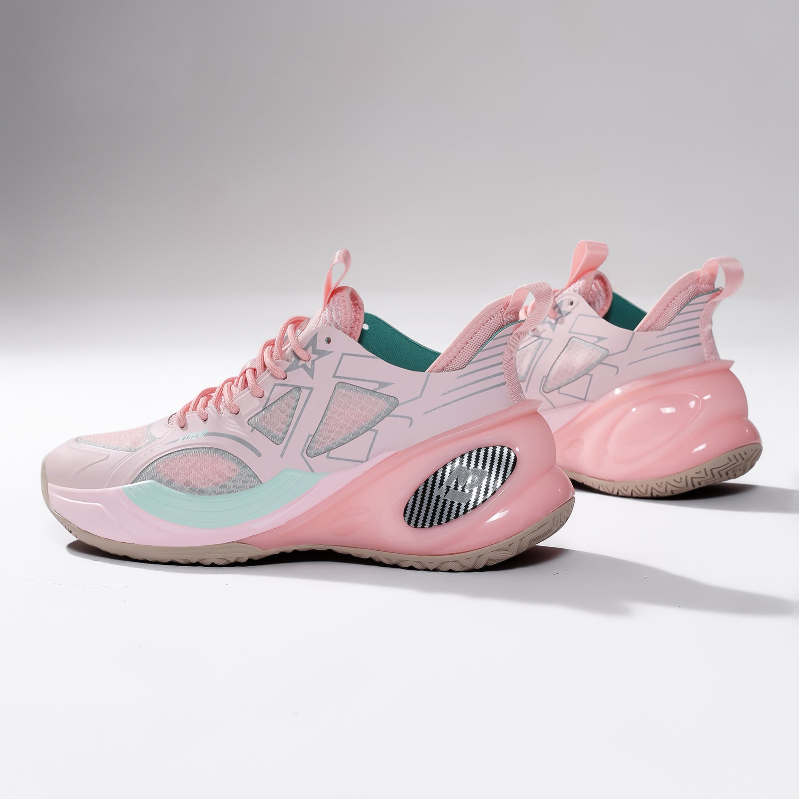 Men’s High-Performance Basketball Shoes – Seamless Knit Court Sneakers | A500