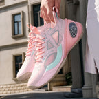 Men’s High-Performance Basketball Shoes – Seamless Knit Court Sneakers | A500