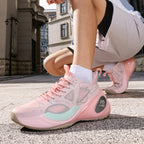 Men’s High-Performance Basketball Shoes – Seamless Knit Court Sneakers | A500