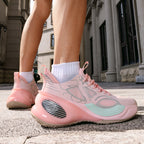 Men’s High-Performance Basketball Shoes – Seamless Knit Court Sneakers | A500