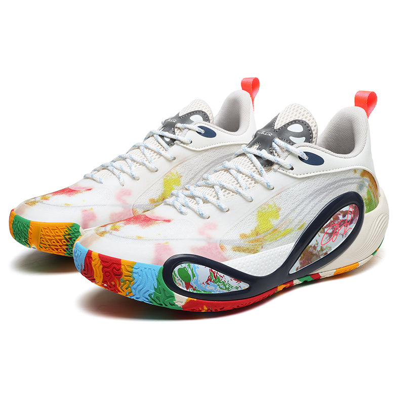 Men’s High-Grip Basketball Sneakers – Youth Street Sport Shoes with Durable Rubber Sole | 8506