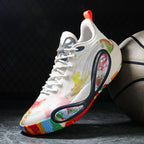 Men’s High-Grip Basketball Sneakers – Youth Street Sport Shoes with Durable Rubber Sole | 8506