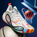 Men’s High-Grip Basketball Sneakers – Youth Street Sport Shoes with Durable Rubber Sole | 8506