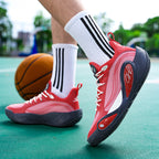 Men’s High-Grip Basketball Sneakers – Youth Street Sport Shoes with Durable Rubber Sole | 8506