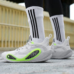 Men’s High-Grip Basketball Sneakers – Youth Street Sport Shoes with Durable Rubber Sole | 8506