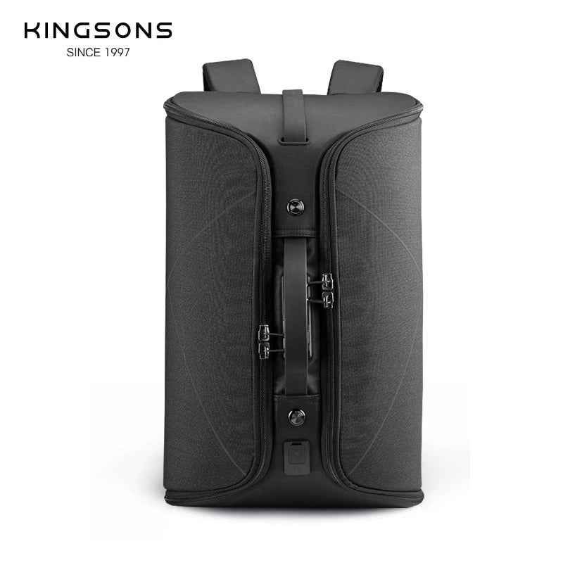 Kingsons TSA Anti-Theft Backpack – Cut-Resistant & Business Travel Bag | 9474