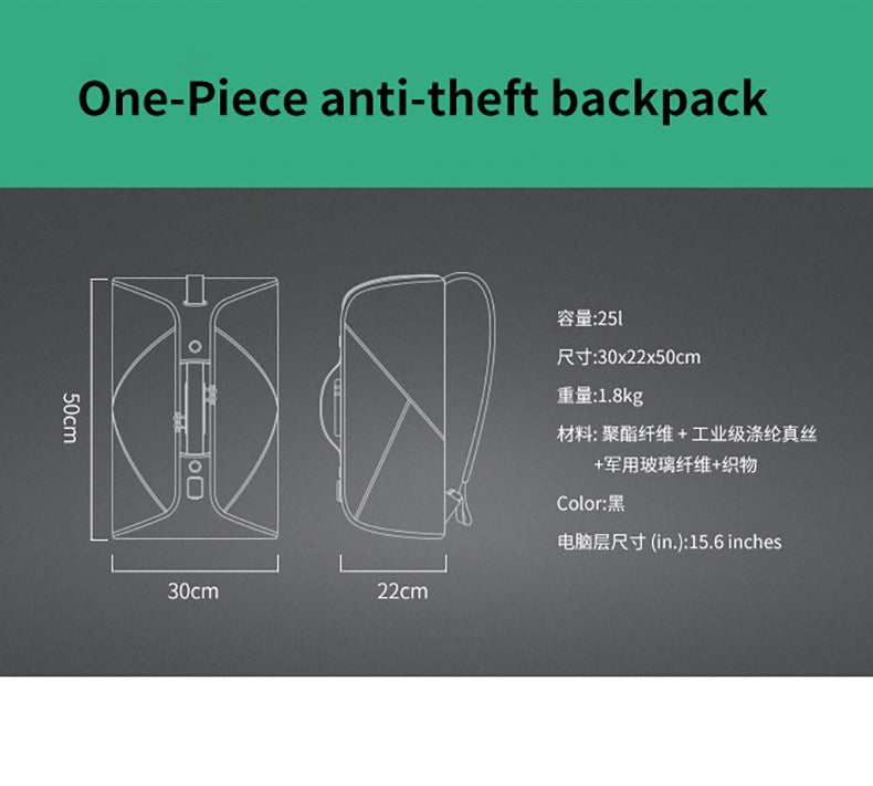 Kingsons TSA Anti-Theft Backpack – Cut-Resistant & Business Travel Bag | 9474