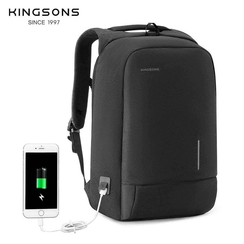 Kingsons KS3149W Anti-Theft Business Backpack – USB, TSA Lock, Waterproof | KS3149W