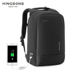 Kingsons KS3149W Anti-Theft Business Backpack – USB, TSA Lock, Waterproof | KS3149W