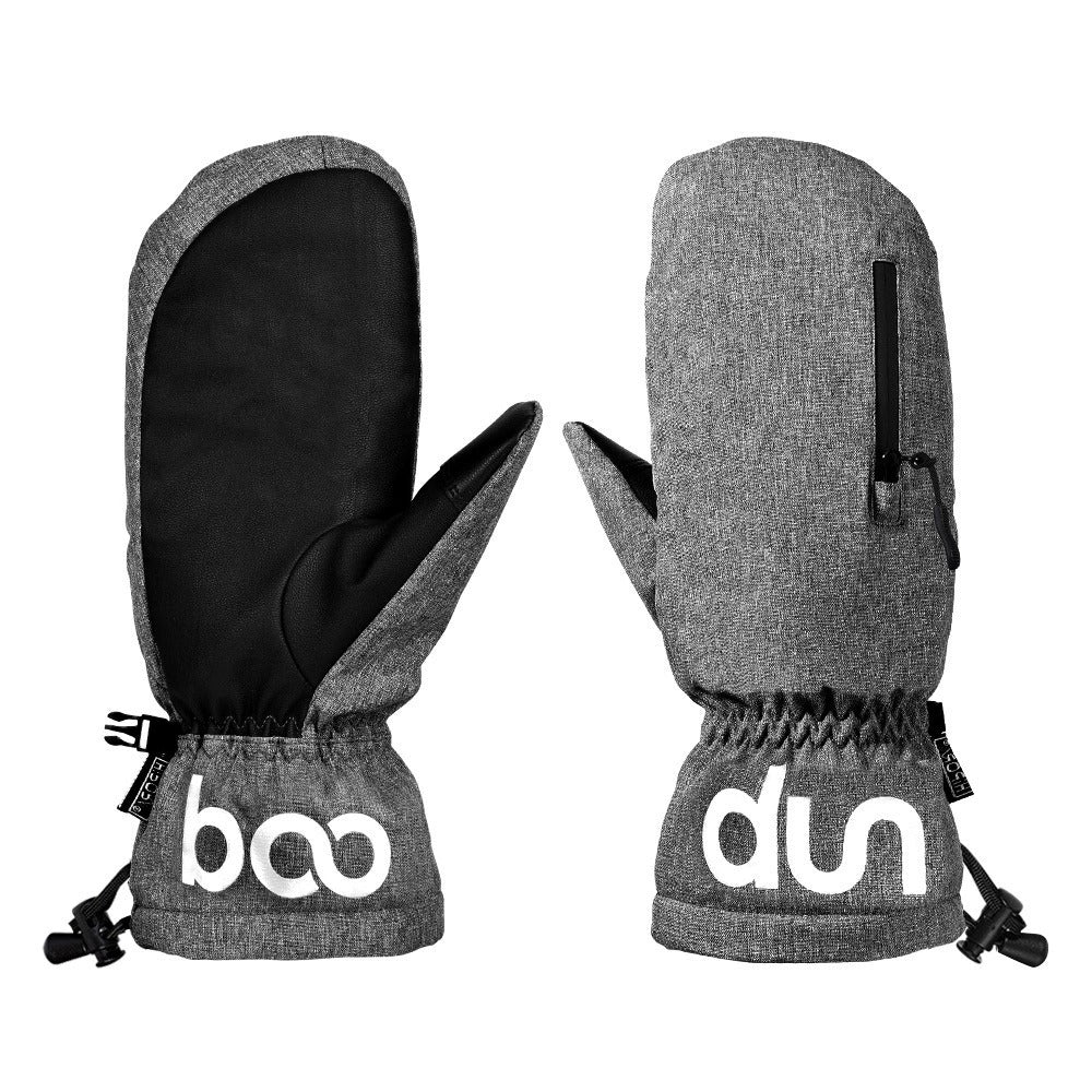 Boodun Winter Gloves – Waterproof, Touchscreen, Zipper Pocket | 6291233