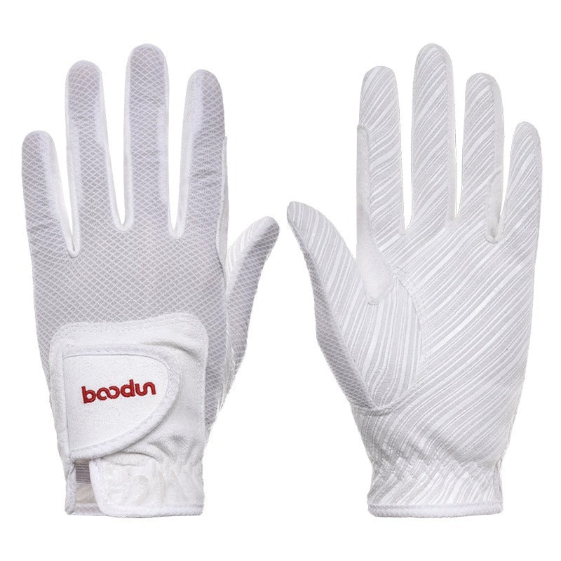 Boodun Equestrian Gloves – Anti-Slip Full Finger Riding Polo Gloves | L221727