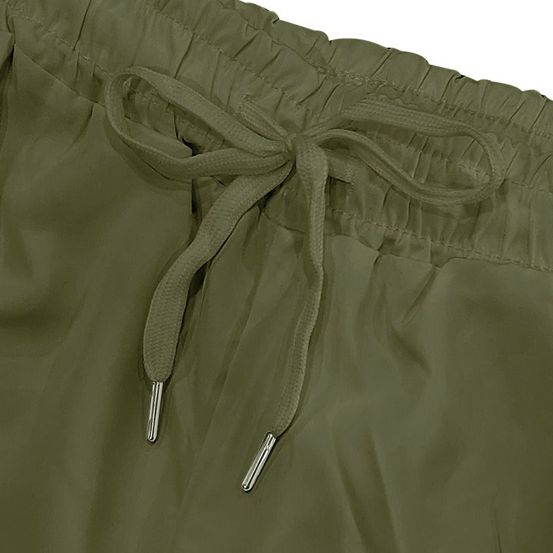 Men's Premium Barrel-Collar Beach Set - Summer Relaxed Fit Shirt & Shorts Combo | YH-23100