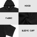 Men’s Linen Hooded Short Sleeve Shirt – Casual Loose Fit | YH-2454