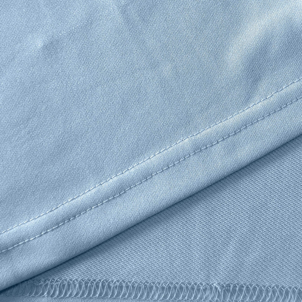 Men's American Summer Casual Breathable Polo Shirt Boho Color-Block Slim-Fit Short Sleeve Top | YH-5