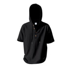 Men’s Casual Linen Hoodie Shirt – Lightweight, Casual & Coastal Cool | YH-CW15