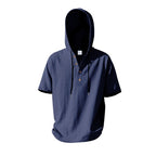 Men’s Casual Linen Hoodie Shirt – Lightweight, Casual & Coastal Cool | YH-CW15