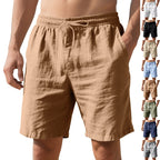 Relaxed Linen Beach Shorts – Lightweight & Breezy for Summer | YH2-WW