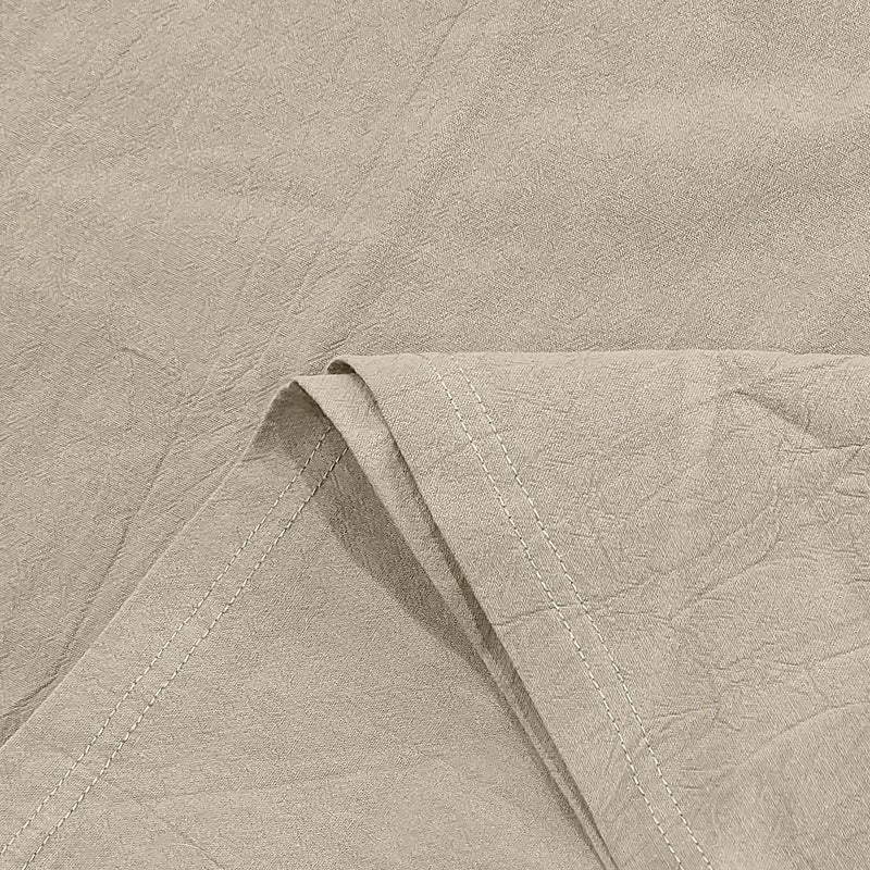 Men’s British Gentleman Style Loose-Fit Linen Polo Shirt Summer Short Sleeve | YHBKCS-20