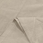 Men’s British Gentleman Style Loose-Fit Linen Polo Shirt Summer Short Sleeve | YHBKCS-20