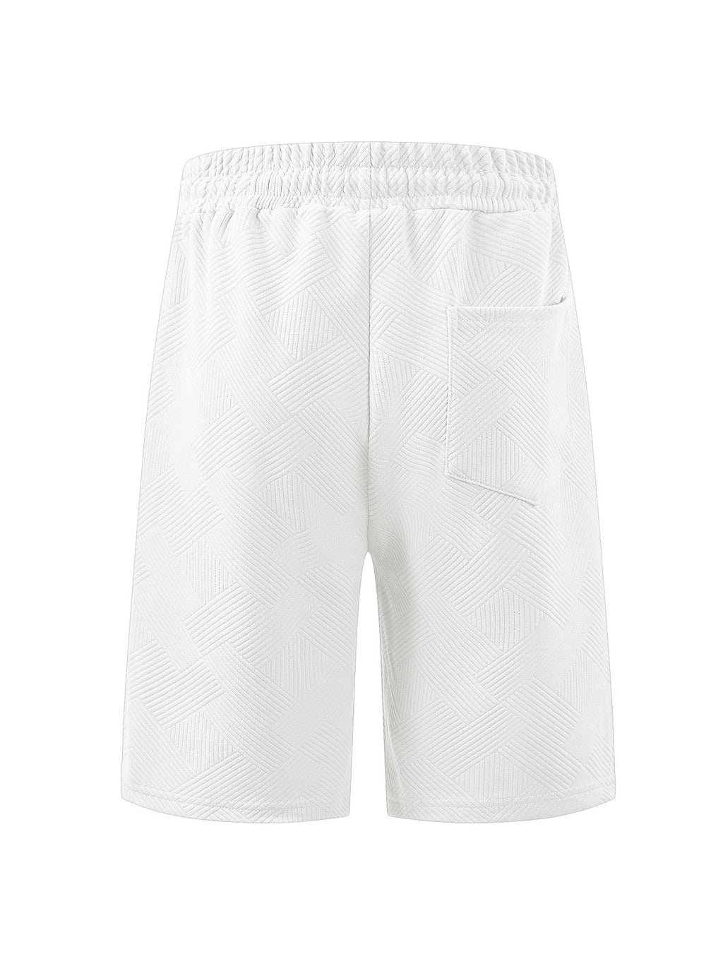 Men's Heavyweight Jacquard Streetwear Shorts - Summer Hip-Hop Casual Collection | YLG-12