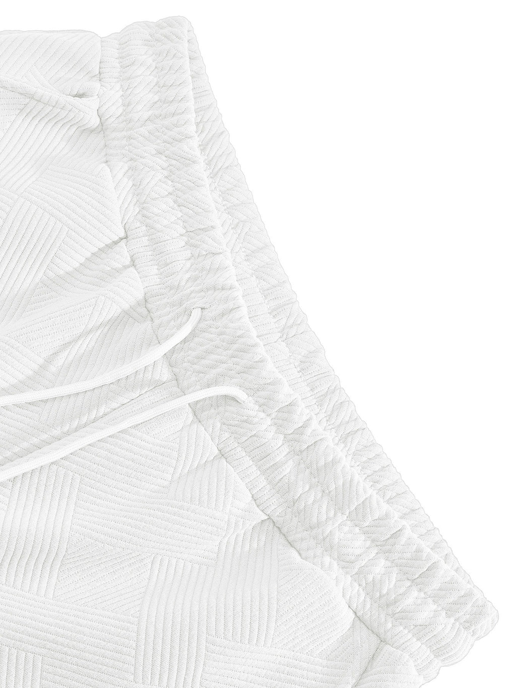 Men's Heavyweight Jacquard Streetwear Shorts - Summer Hip-Hop Casual Collection | YLG-12